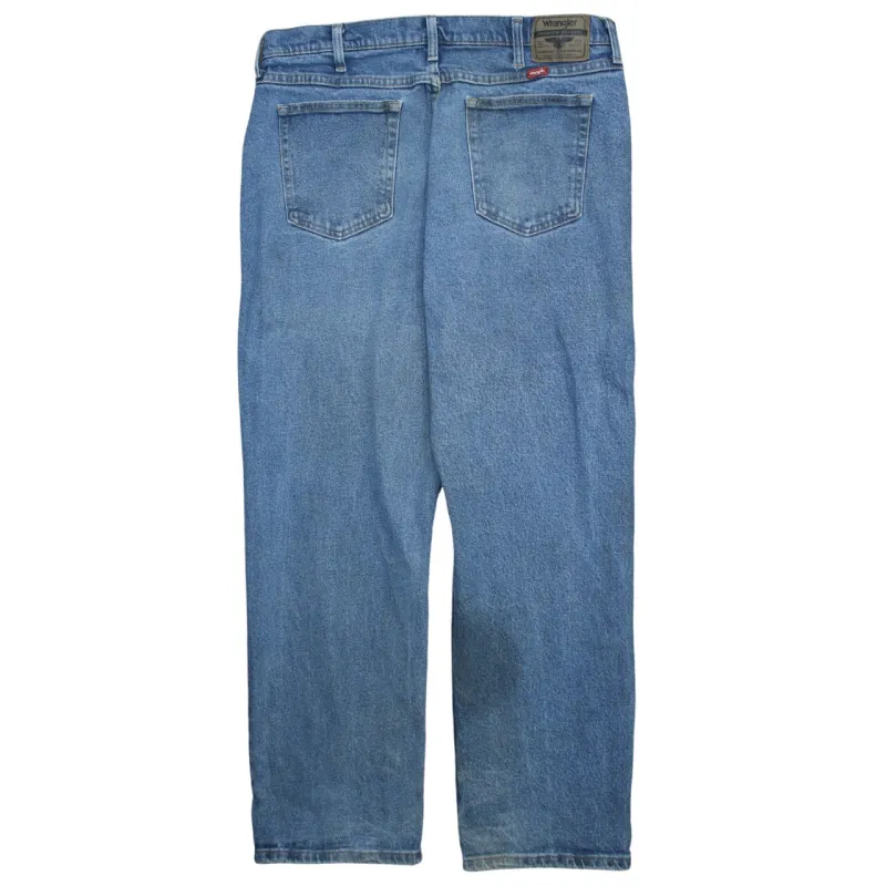 Wrangler 90's Lightwash Straight Leg Baggy Jeans / Pants 36 Blue sold by Vintage Club