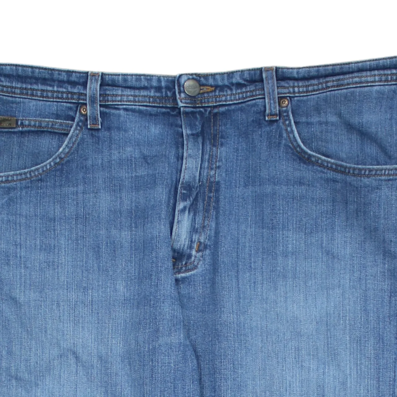 Wrangler 90's Lightwash Straight Leg Baggy Jeans / Pants 40 Blue sold by Vintage Club product image thumbnail 3