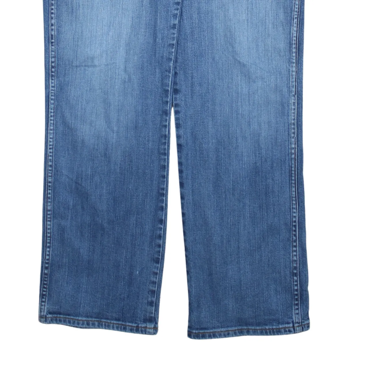 Wrangler 90's Lightwash Straight Leg Baggy Jeans / Pants 40 Blue sold by Vintage Club product image thumbnail 4