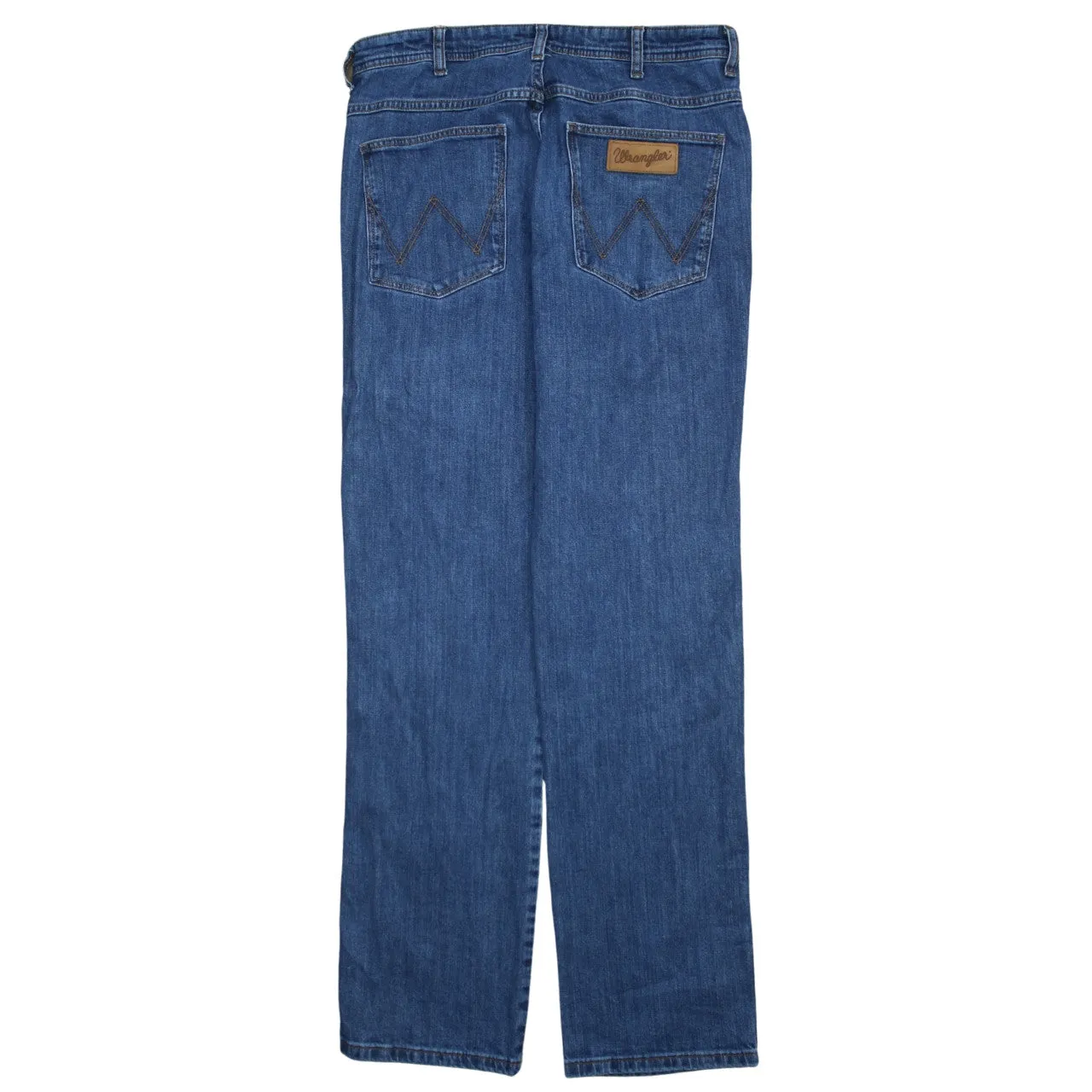 Wrangler 90's Lightwash Straight Leg Baggy Jeans / Pants 34 Blue sold by Vintage Club