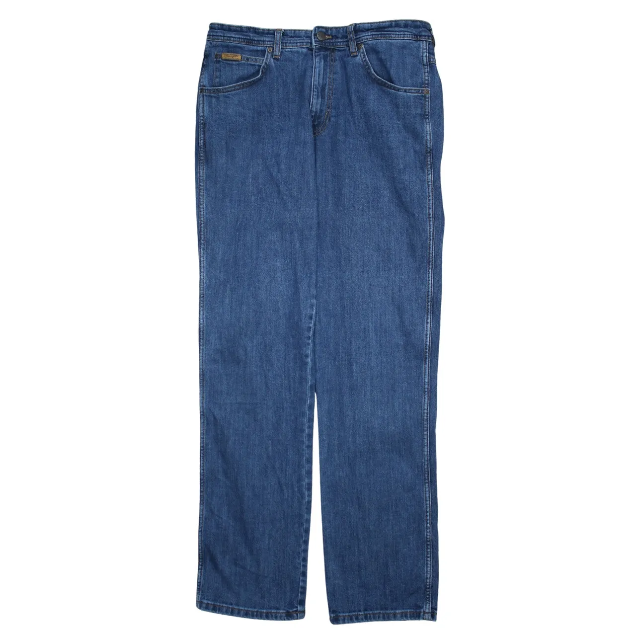 Wrangler 90's Lightwash Straight Leg Baggy Jeans / Pants 34 Blue sold by Vintage Club product image thumbnail 2