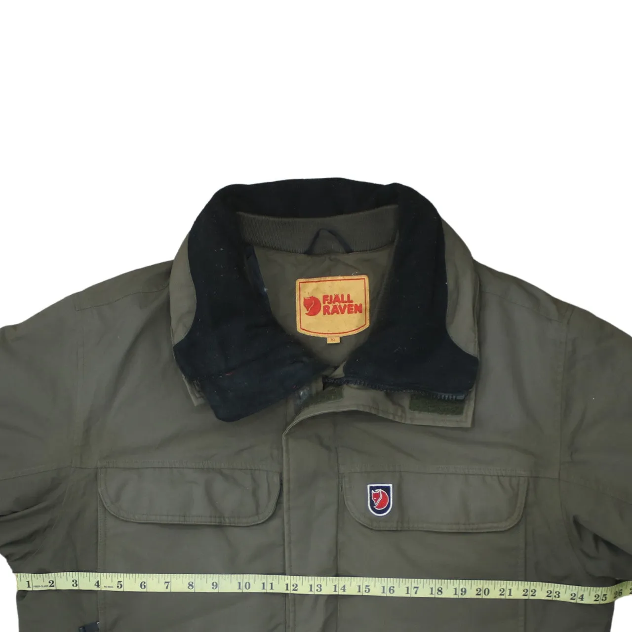 Fjallraven 90's Lightweight Full Zip Up Windbreaker XLarge Khaki Green sold by Vintage Club product image thumbnail 5