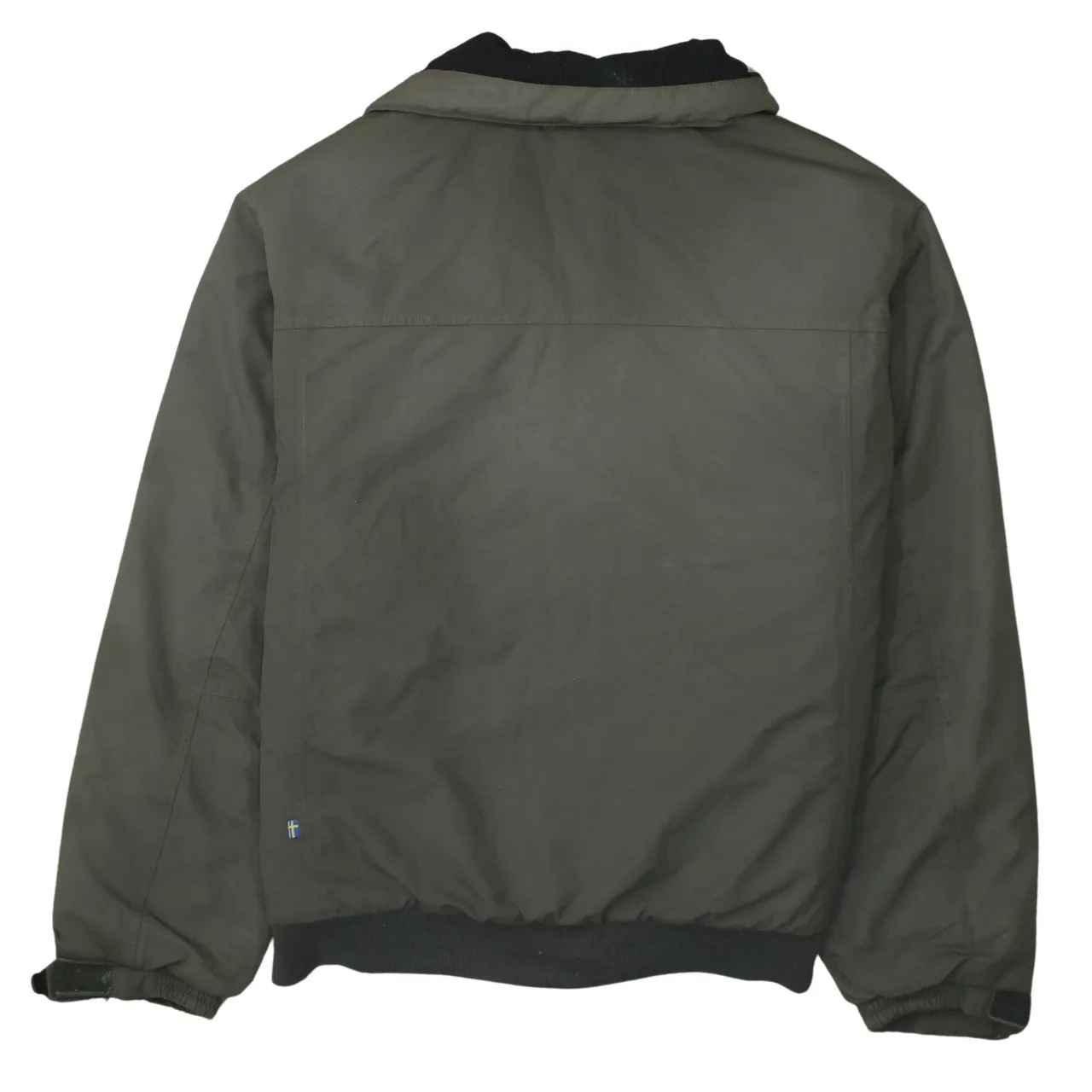 Fjallraven 90's Lightweight Full Zip Up Windbreaker XLarge Khaki Green sold by Vintage Club product image thumbnail 2