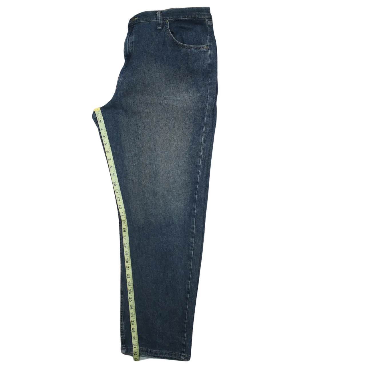 Wrangler 90's Lightwash Straight Leg Baggy Jeans / Pants 42 Blue sold by Vintage Club product image thumbnail 5