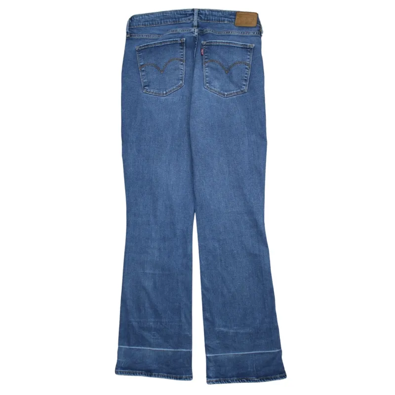 Levi Strauss &Co 90's 725 Straight Leg Baggy Jeans / Pants 31 Blue made by Levi's