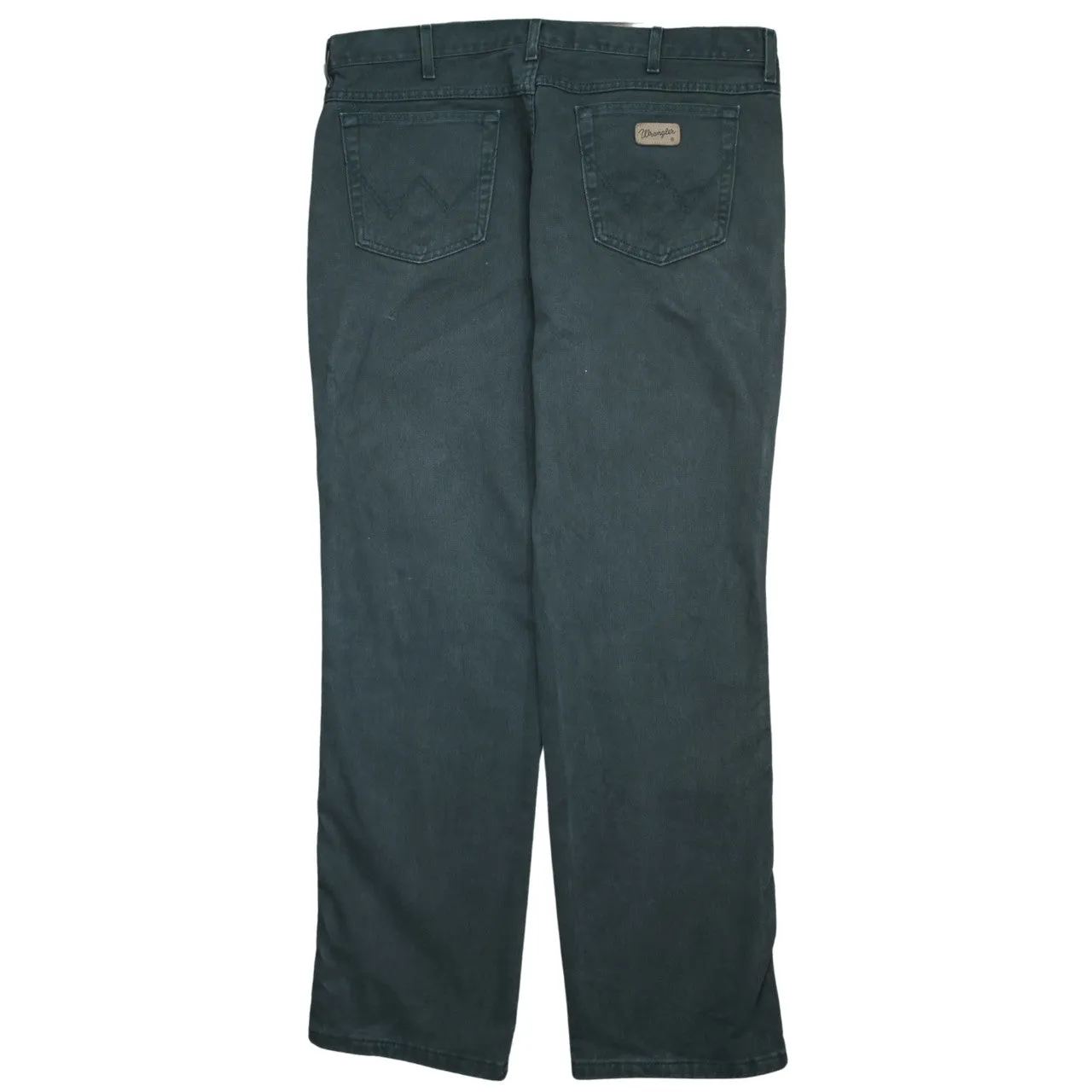 Wrangler 90's Lightweight Straight Leg Baggy Trousers / Pants 40 Black sold by Vintage Club