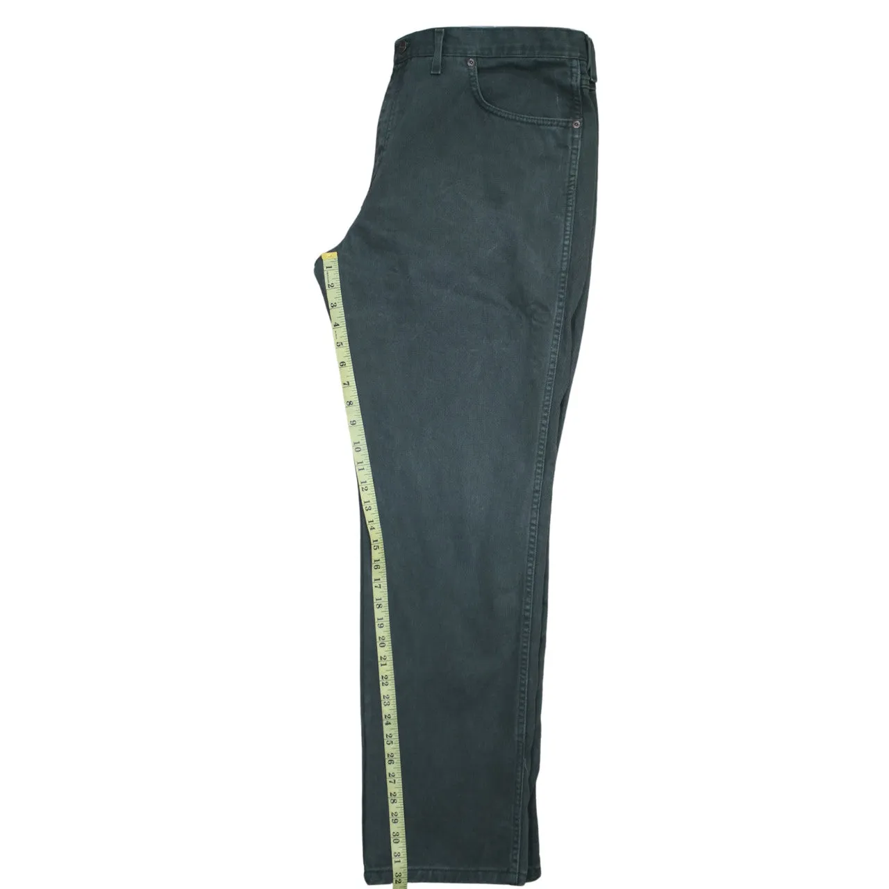 Wrangler 90's Lightweight Straight Leg Baggy Trousers / Pants 40 Black sold by Vintage Club product image thumbnail 5
