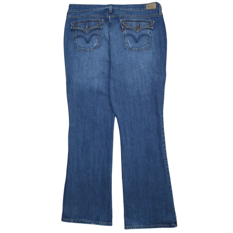 Levi Strauss &Co 90's 515 Straight Leg Baggy Jeans / Pants 36 Blue sold by Vintage Club