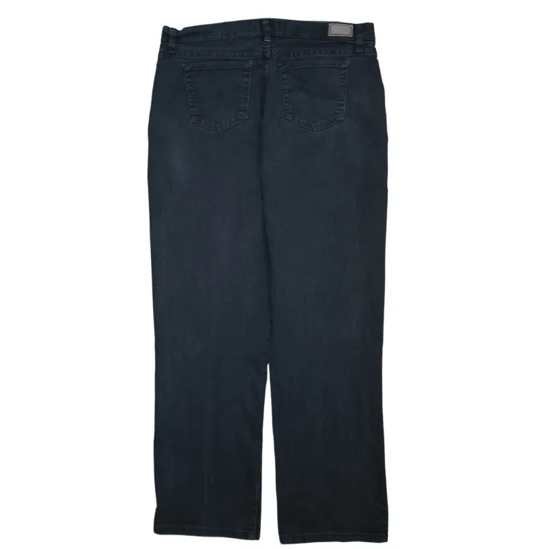 Lee 90's Lightwash Straight Leg Baggy Jeans / Pants 38 Black sold by Vintage Club