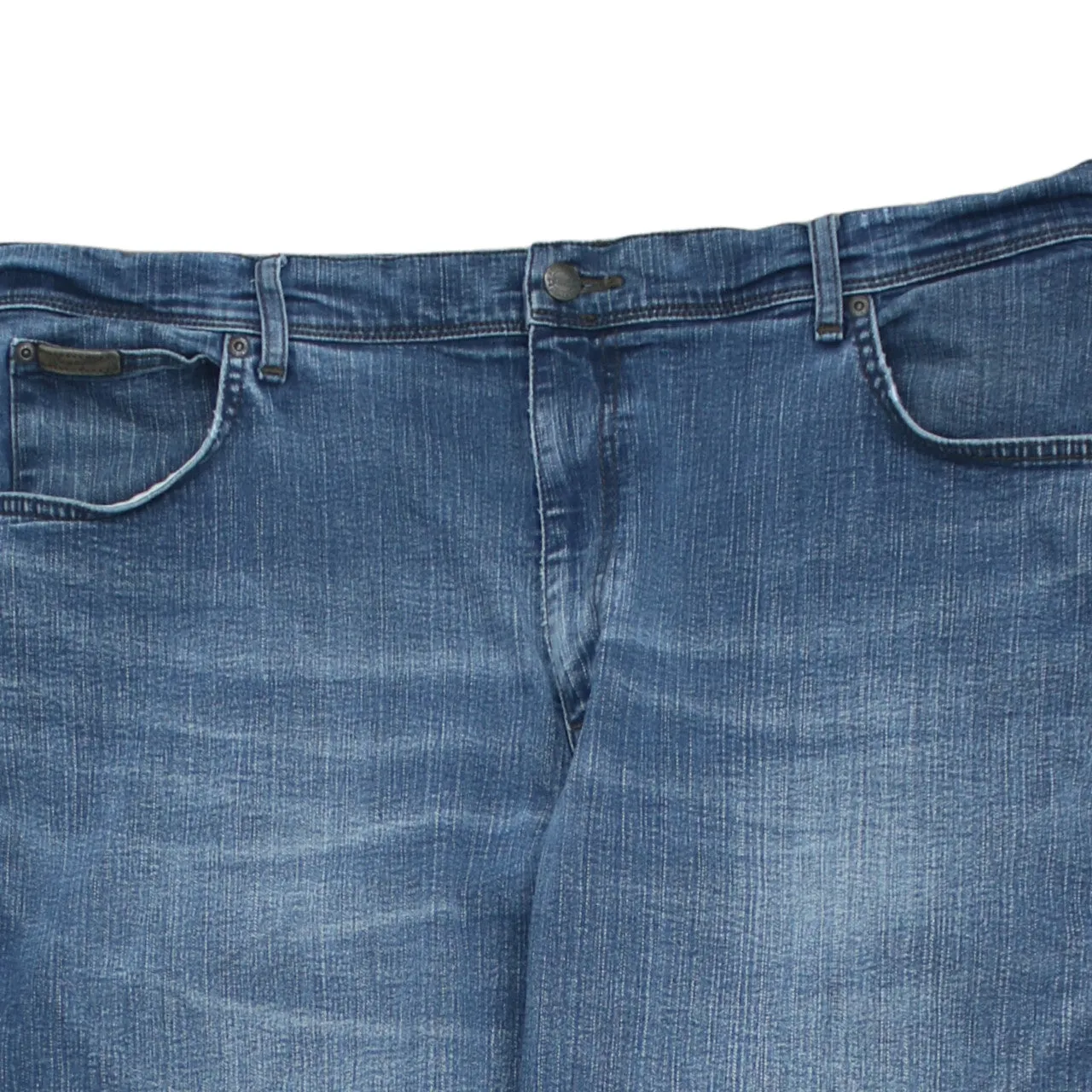 Wrangler 90's Lightwash Straight Leg Baggy Jeans / Pants 40 Blue sold by Vintage Club product image thumbnail 3