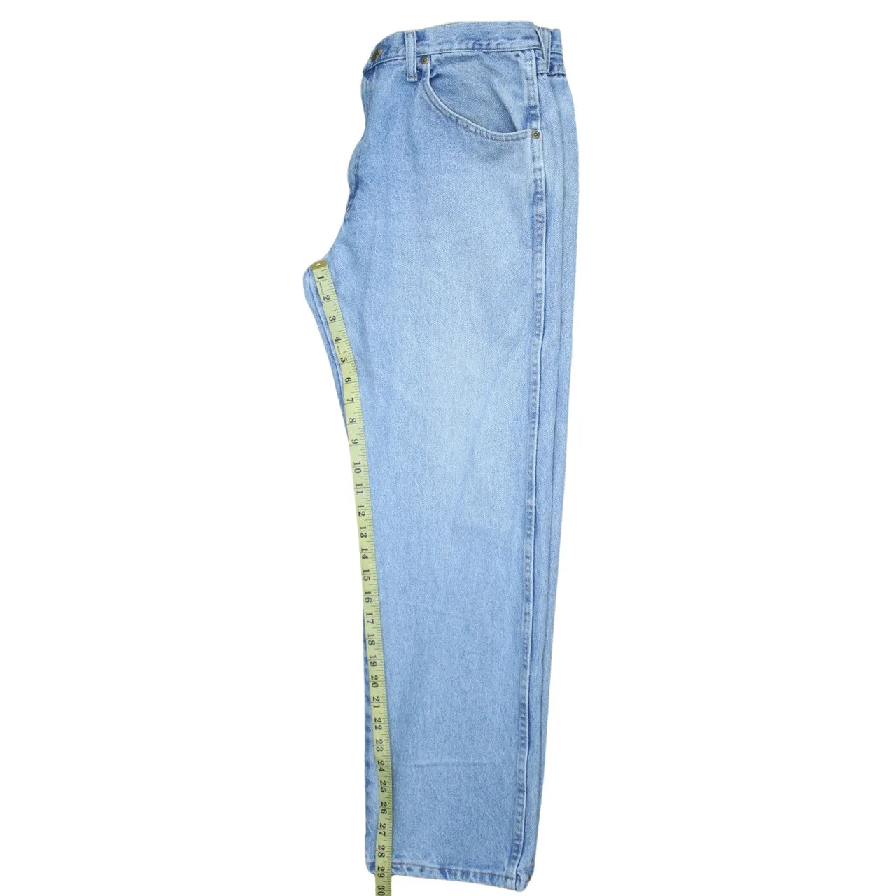 Wrangler 90's Regular Fit Straight Leg Baggy Jeans / Pants 36 Blue sold by Vintage Club product image thumbnail 5