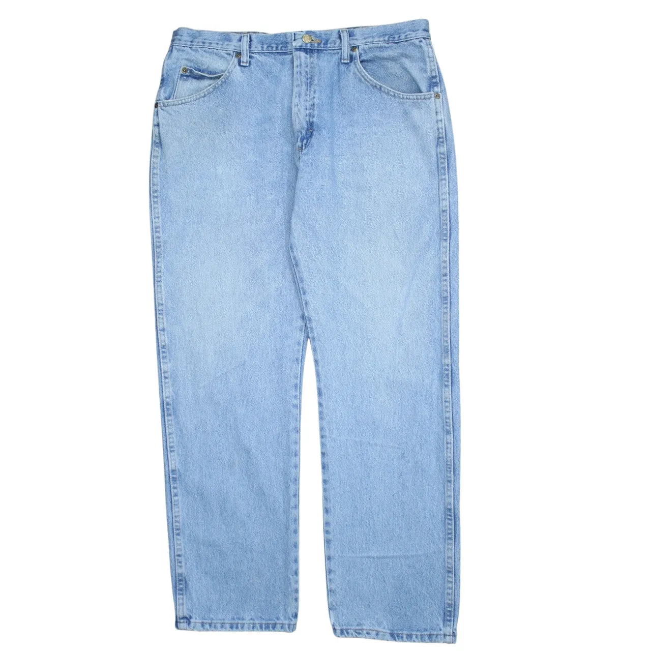 Wrangler 90's Regular Fit Straight Leg Baggy Jeans / Pants 36 Blue sold by Vintage Club product image thumbnail 2