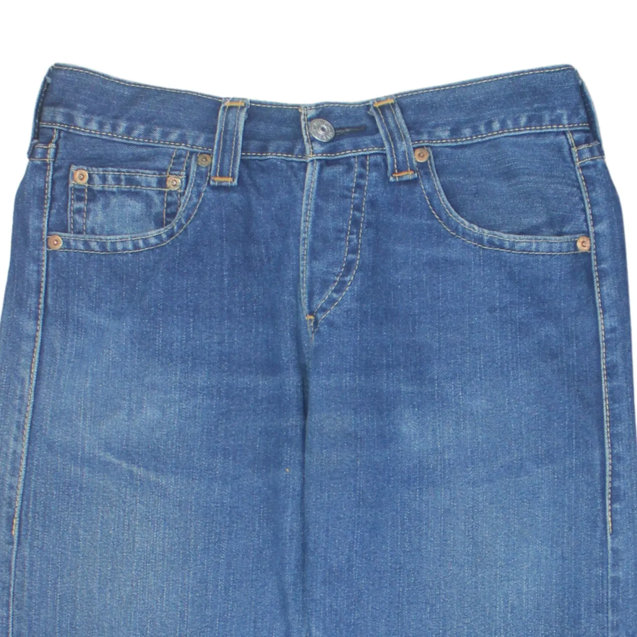 Levi Strauss &Co 90's Lightwash Straight Leg Baggy Jeans / Pants 31 Blue sold by Vintage Club product image thumbnail 3
