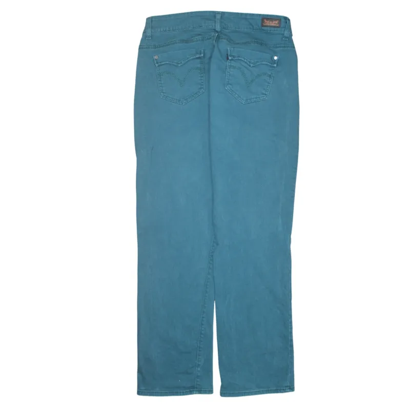 Levi Strauss &Co 90's 529 Straight Leg Baggy Trousers / Pants 32 Green made by Levi's