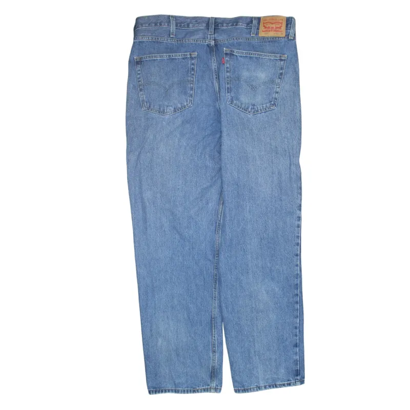 Levi Strauss &Co 90's 550 Straight Leg Baggy Jeans / Pants 40 Blue sold by Vintage Club