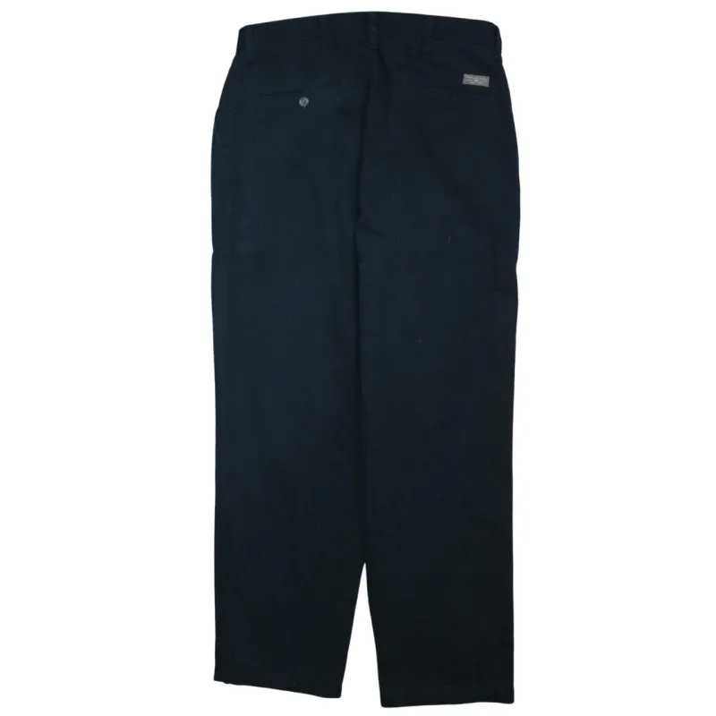 Lee 90's Lightweight Straight Leg Baggy Trousers / Pants 34 Black made by Lee