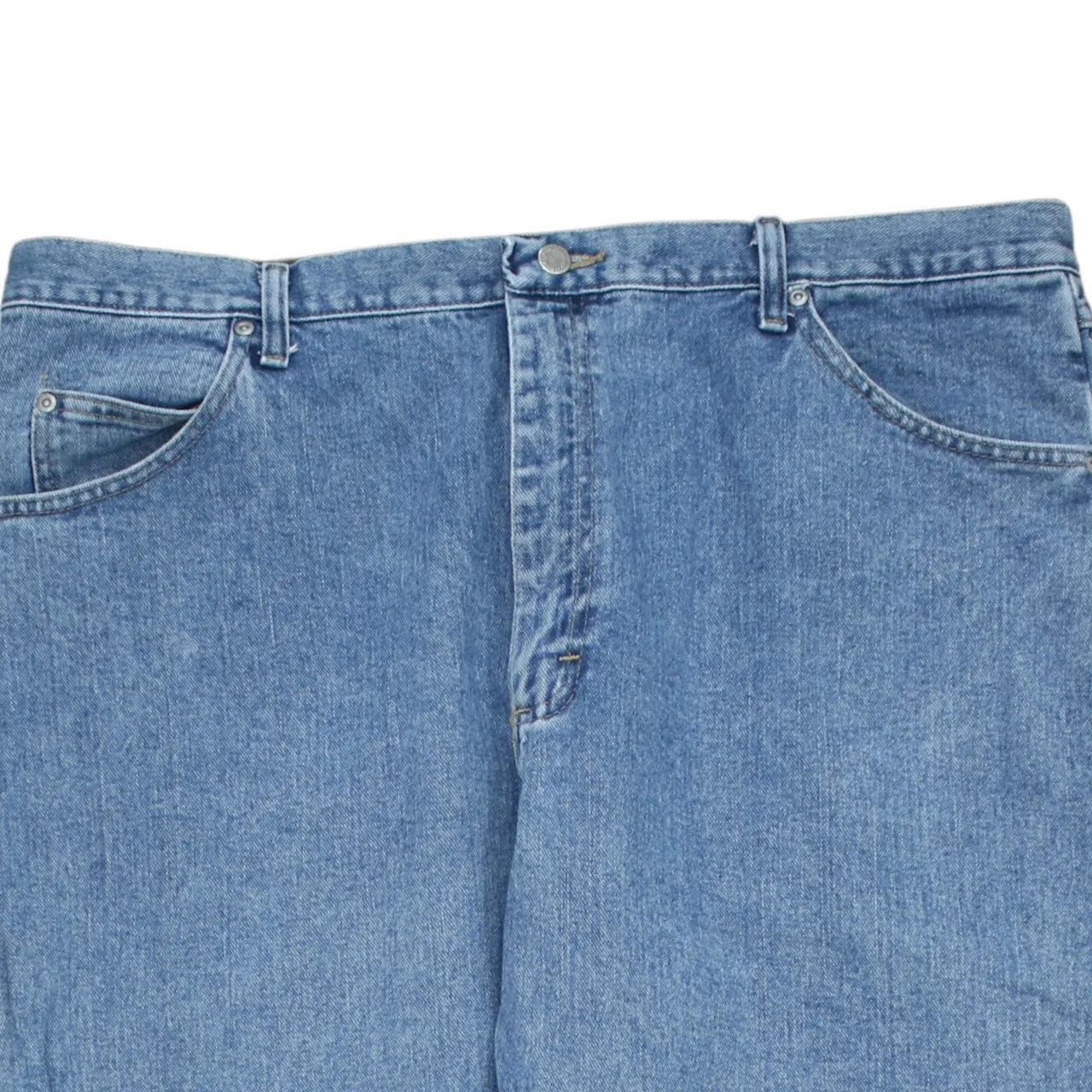 Wrangler 90's Lightwash Straight Leg Baggy Jeans / Pants 42 Blue sold by Vintage Club product image thumbnail 3