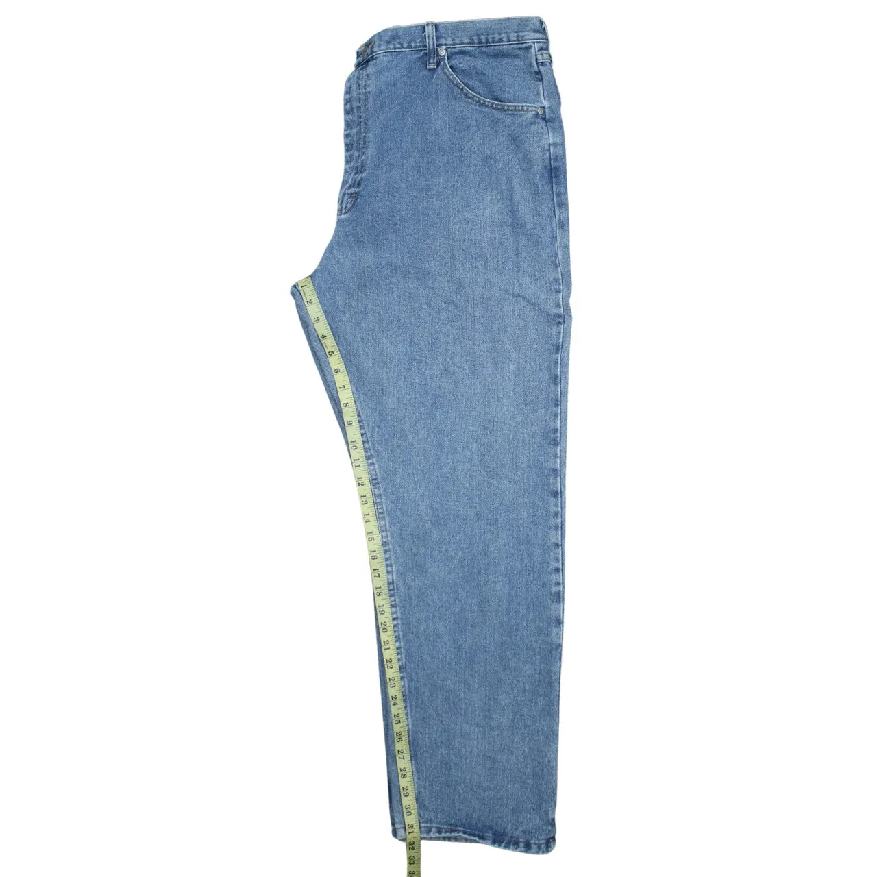Wrangler 90's Lightwash Straight Leg Baggy Jeans / Pants 42 Blue sold by Vintage Club product image thumbnail 5