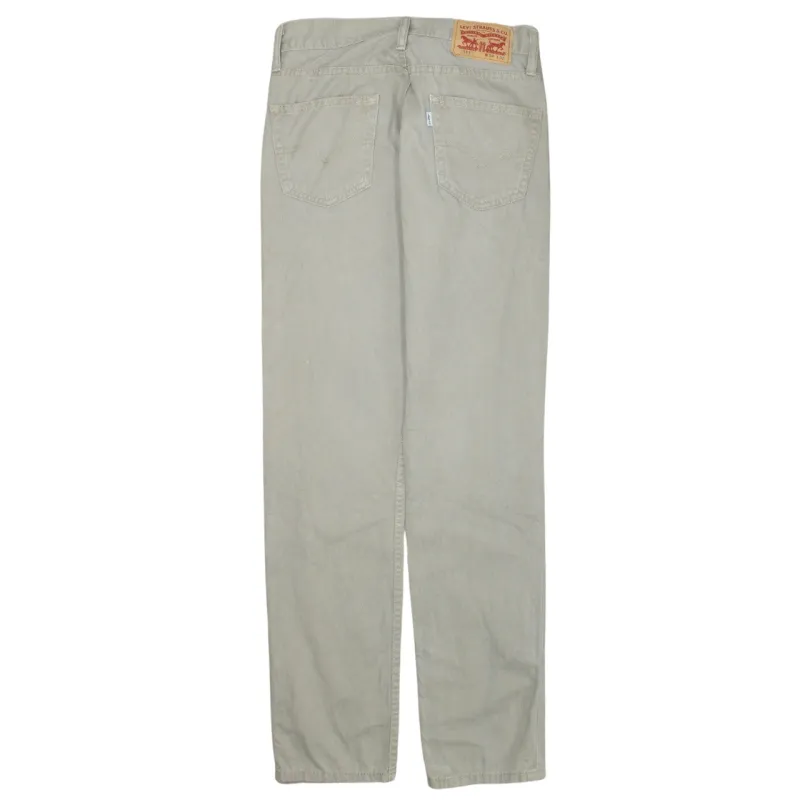 Levi Strauss &Co 90's 511 Casual Trousers / Pants 30 Beige Cream made by Levi's