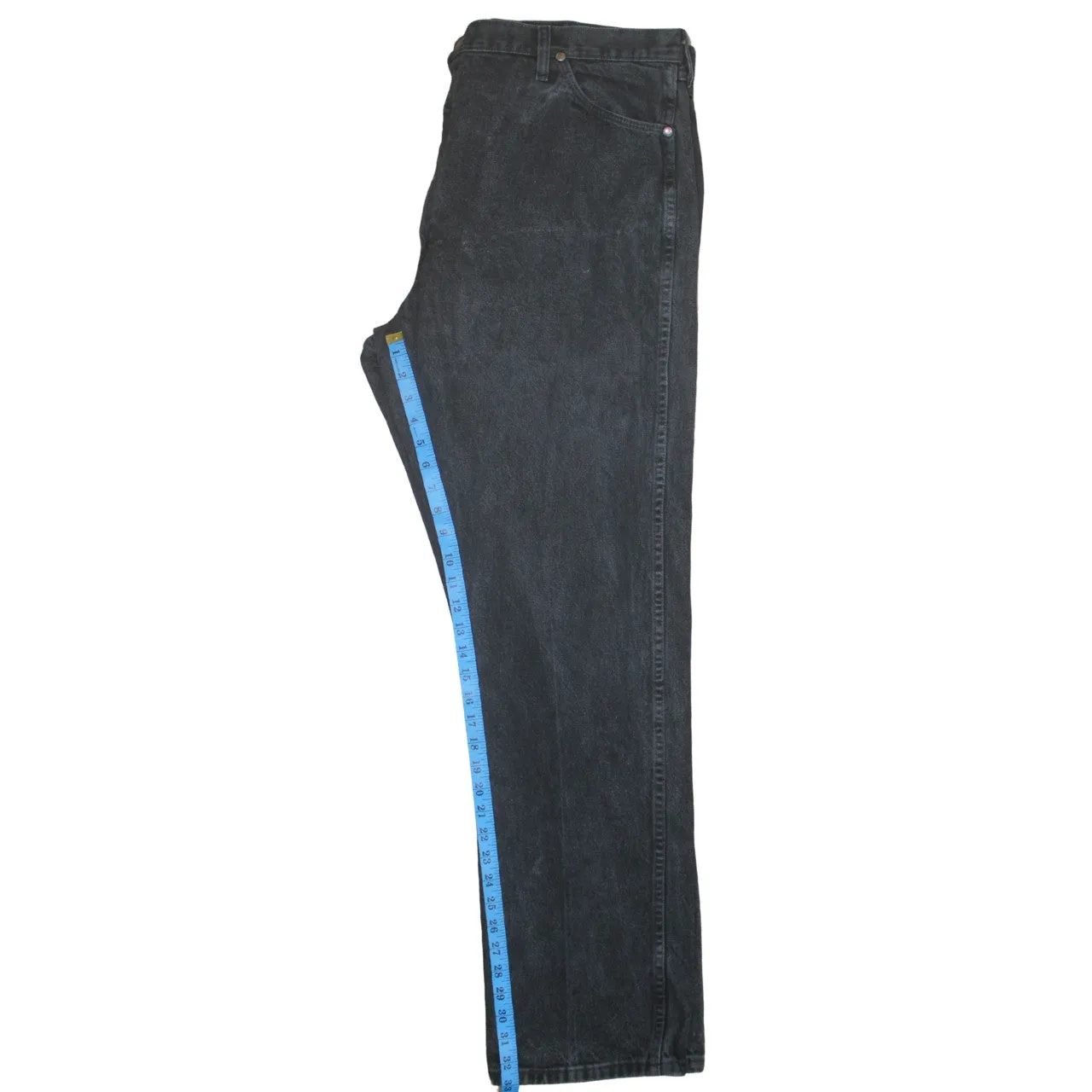 Wrangler 90's Lightwash Straight Leg Baggy Jeans / Pants 42 Black sold by Vintage Club product image thumbnail 5