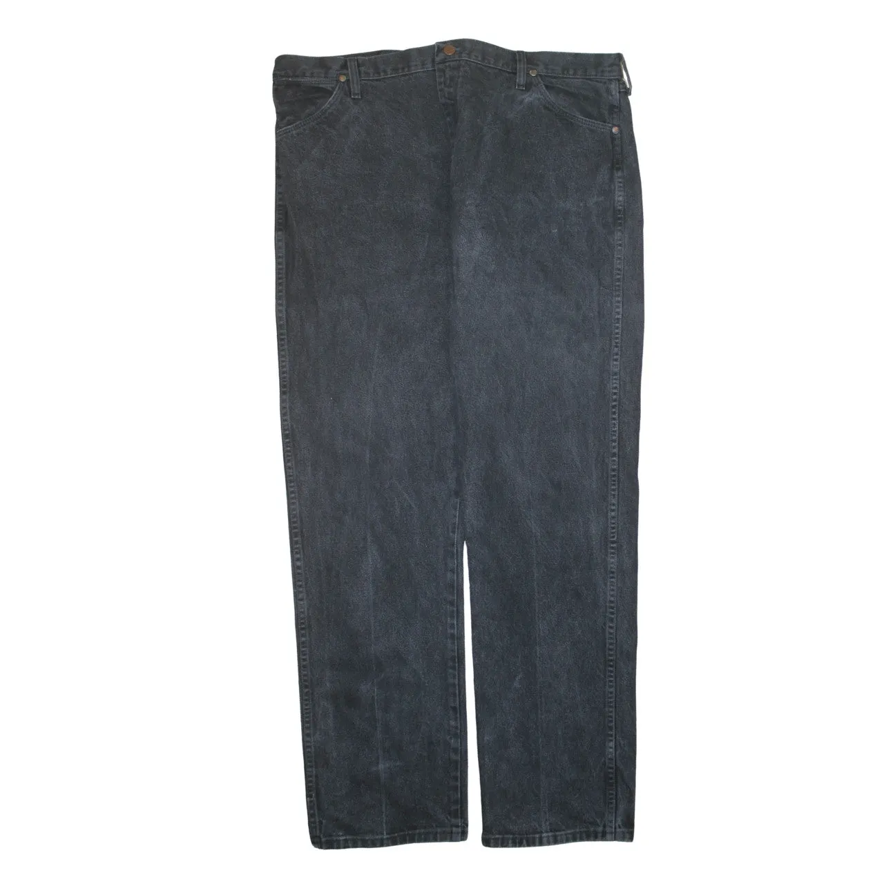 Wrangler 90's Lightwash Straight Leg Baggy Jeans / Pants 42 Black sold by Vintage Club product image thumbnail 2