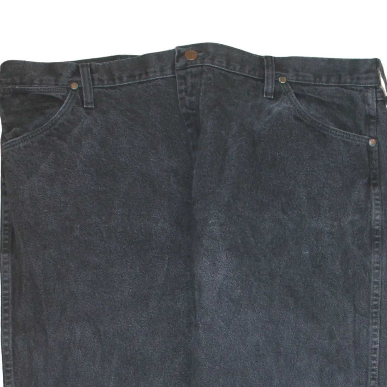 Wrangler 90's Lightwash Straight Leg Baggy Jeans / Pants 42 Black sold by Vintage Club product image thumbnail 3