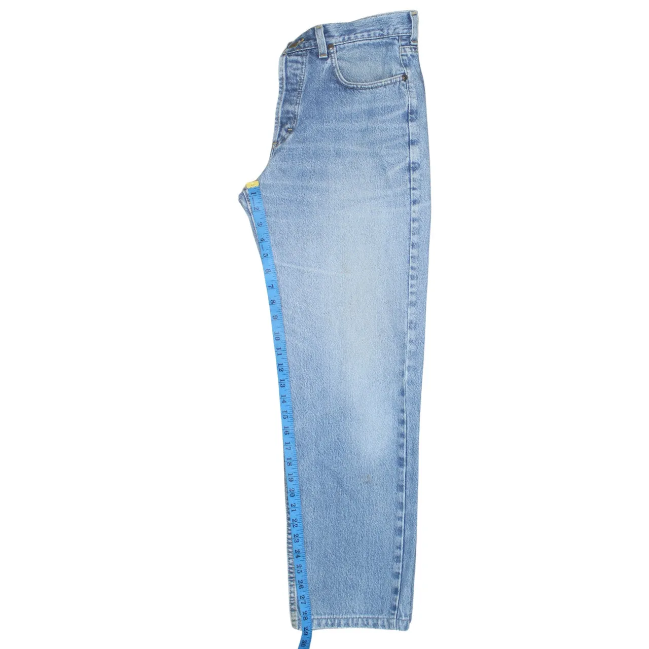 Lee 90's Lightwash Straight Leg Baggy Jeans / Pants 33 Blue sold by Vintage Club product image thumbnail 5