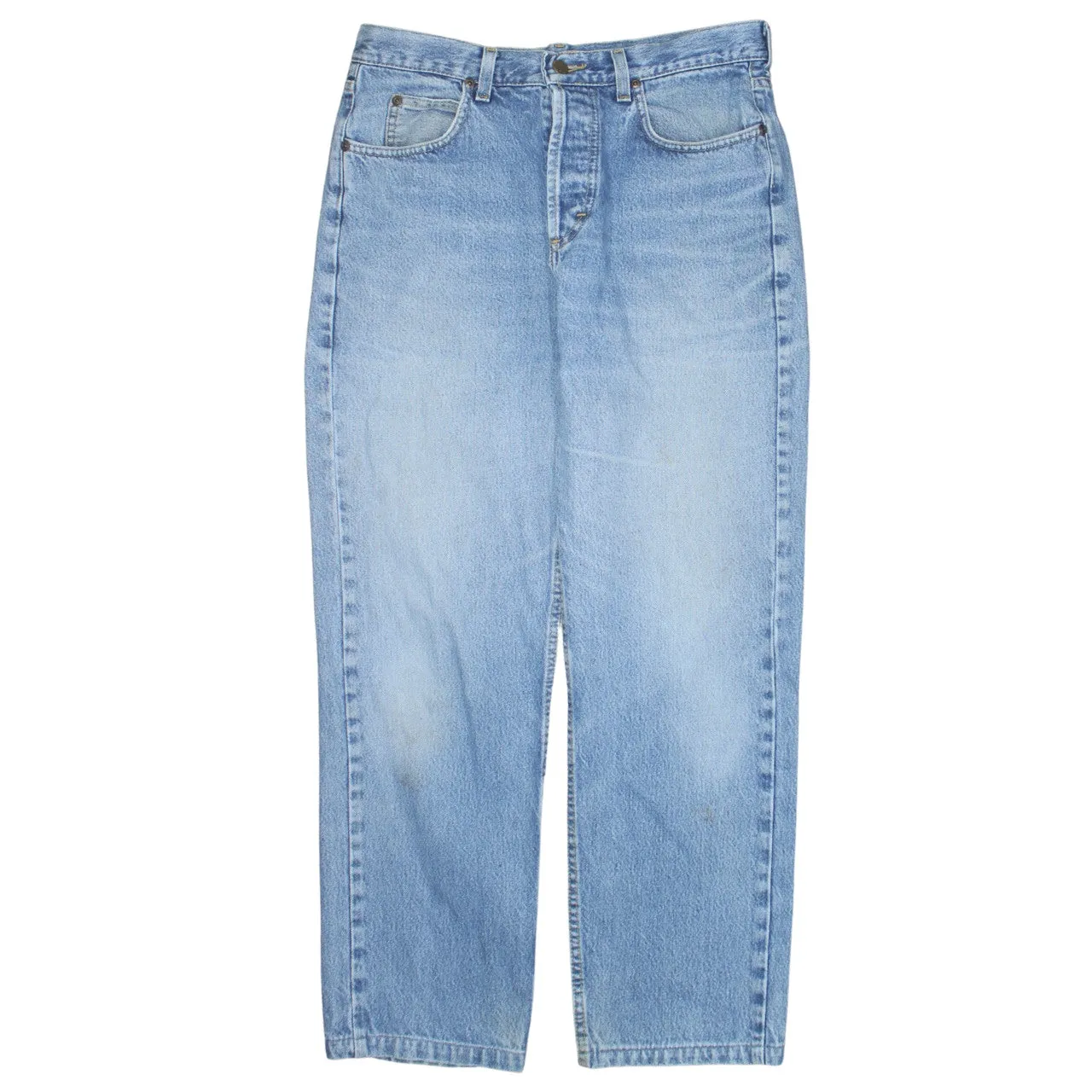Lee 90's Lightwash Straight Leg Baggy Jeans / Pants 33 Blue sold by Vintage Club product image thumbnail 2