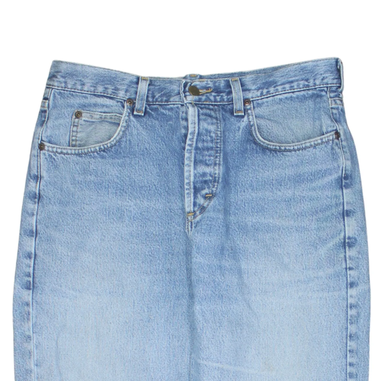 Lee 90's Lightwash Straight Leg Baggy Jeans / Pants 33 Blue sold by Vintage Club product image thumbnail 3