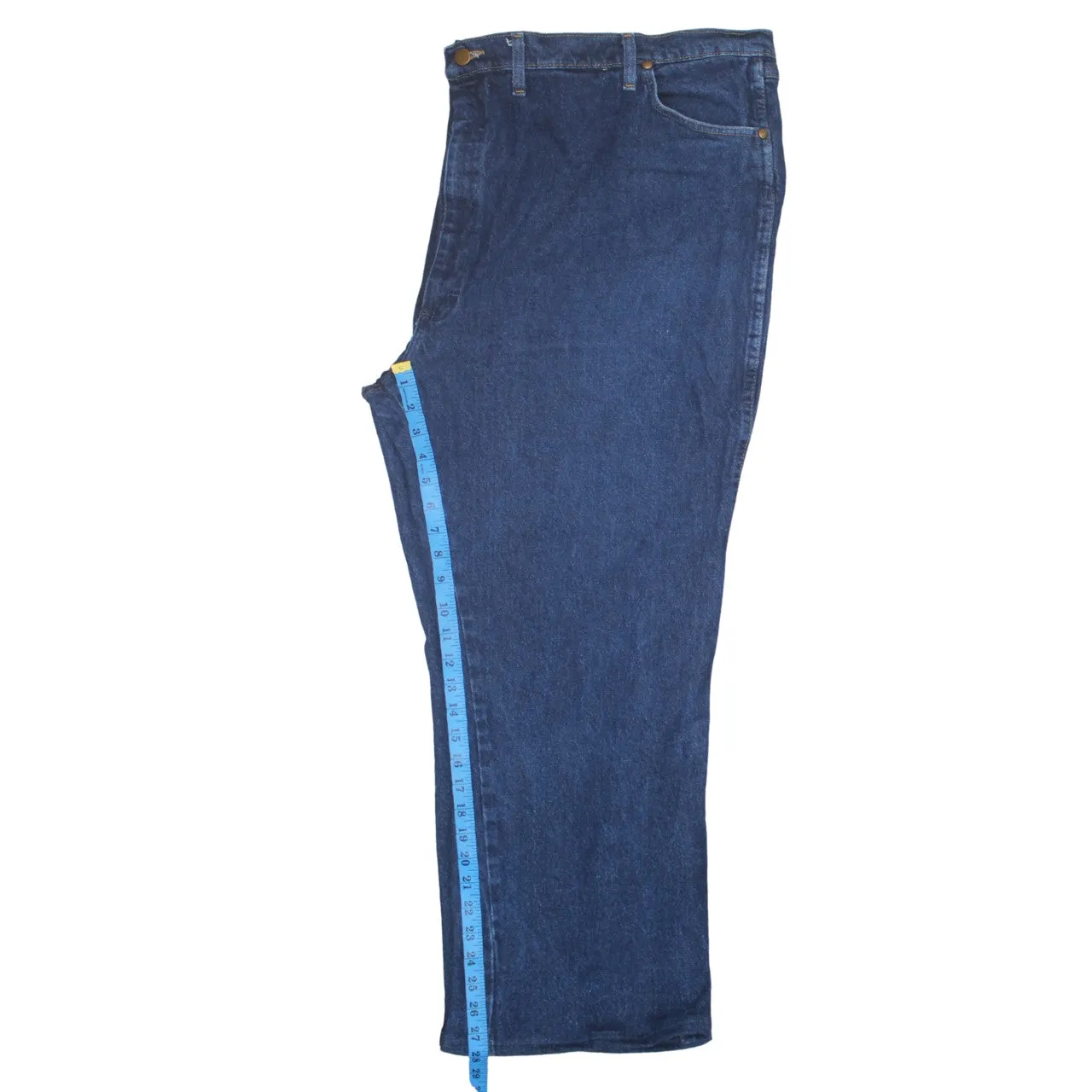 Wrangler 90's Lightwash Straight Leg Baggy Jeans / Pants 50 Blue sold by Vintage Club product image thumbnail 5