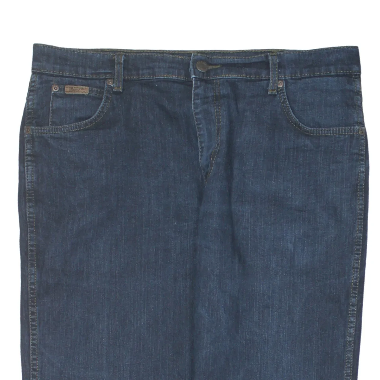 Wrangler 90's Lightwash Straight Leg Baggy Jeans / Pants 36 Navy Blue sold by Vintage Club product image thumbnail 3