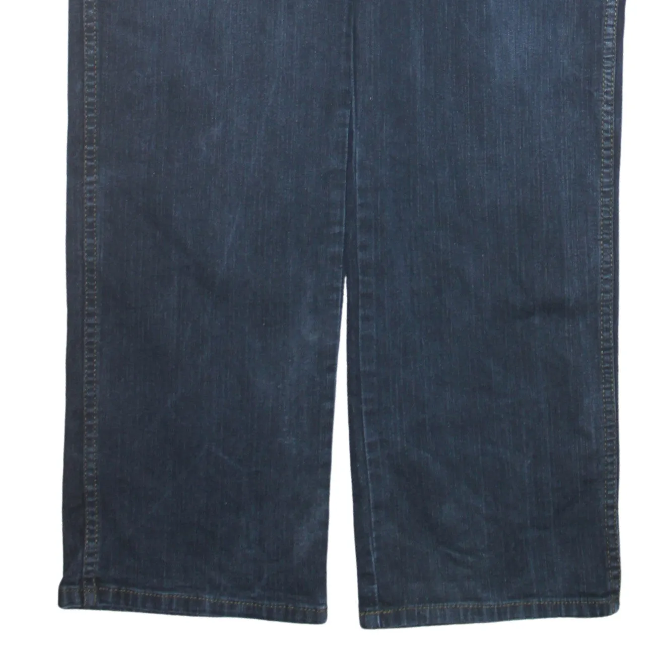 Wrangler 90's Lightwash Straight Leg Baggy Jeans / Pants 36 Navy Blue sold by Vintage Club product image thumbnail 4