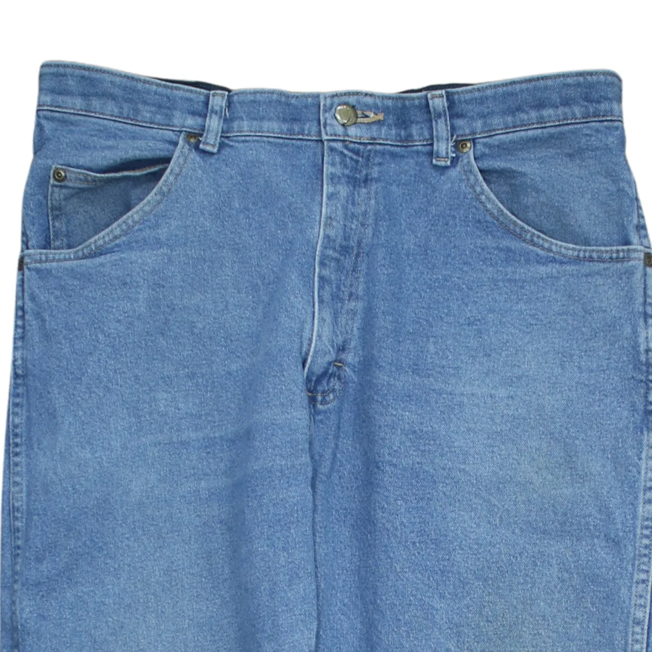 Wrangler 90's Lightwash Straight Leg Baggy Jeans / Pants 34 Blue sold by Vintage Club product image thumbnail 3