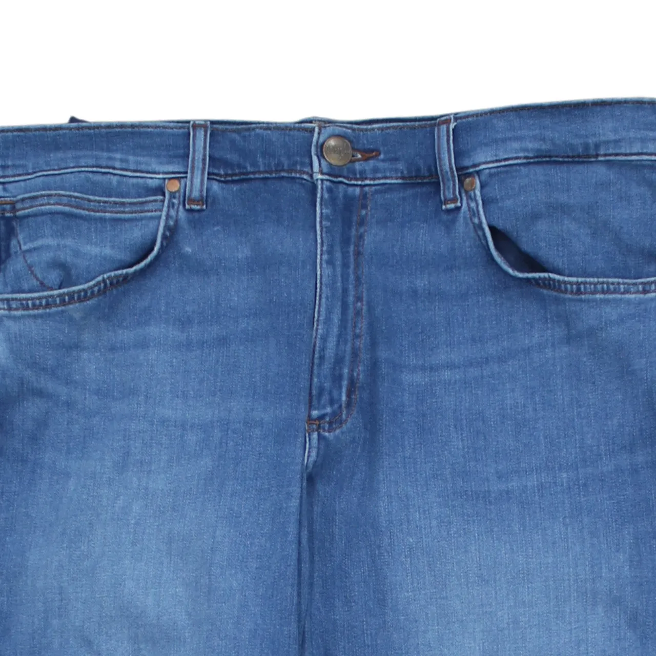Wrangler 90's Lightwash Straight Leg Baggy Jeans / Pants 36 Blue sold by Vintage Club product image thumbnail 3