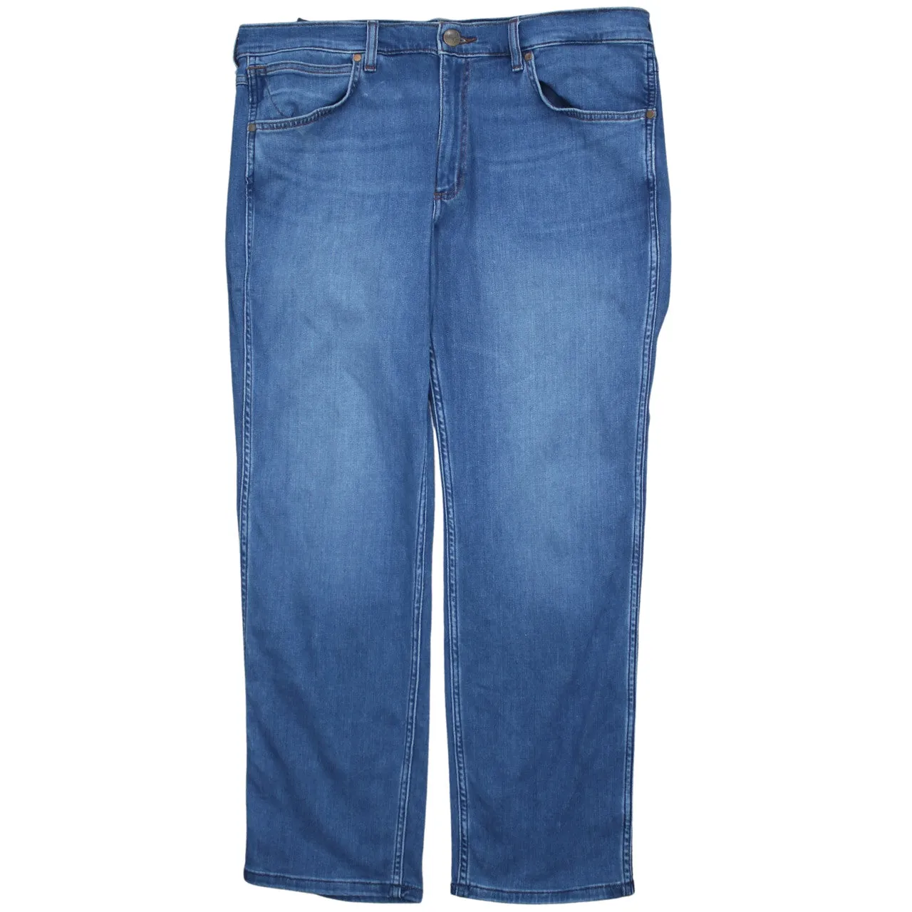 Wrangler 90's Lightwash Straight Leg Baggy Jeans / Pants 36 Blue sold by Vintage Club product image thumbnail 2