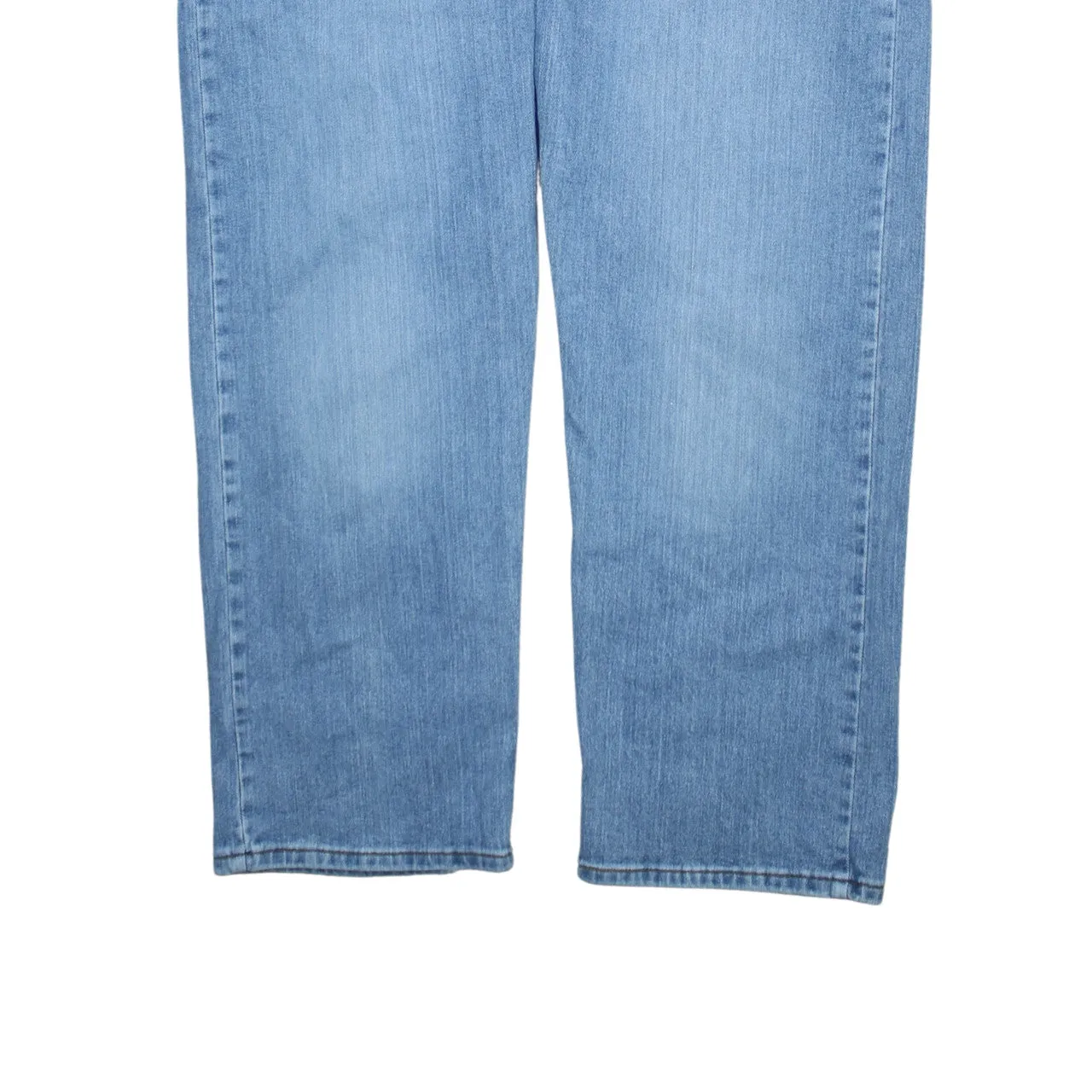 Wrangler 90's Lightwash Straight Leg Baggy Jeans / Pants 44 Blue sold by Vintage Club product image thumbnail 4