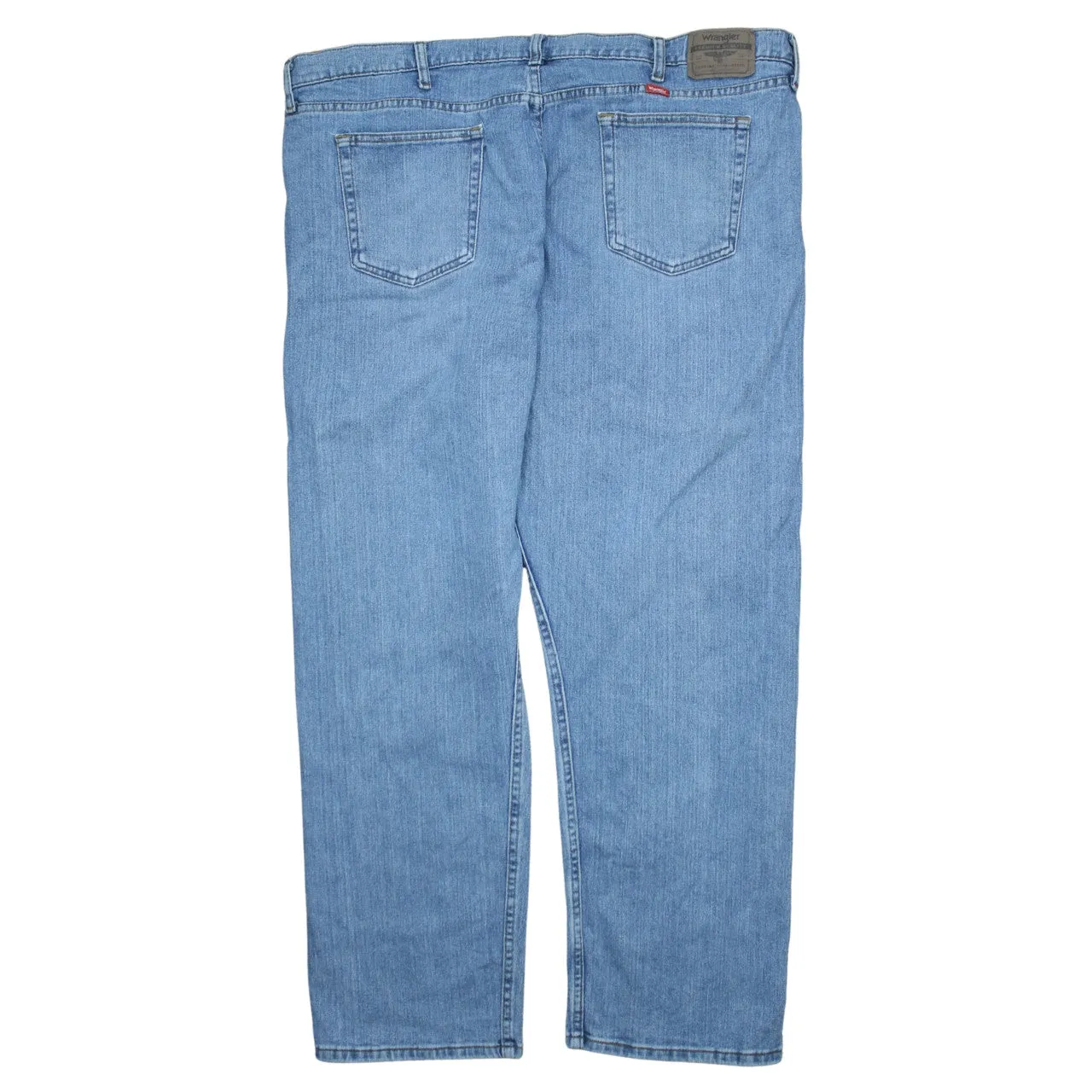 Wrangler 90's Lightwash Straight Leg Baggy Jeans / Pants 44 Blue sold by Vintage Club