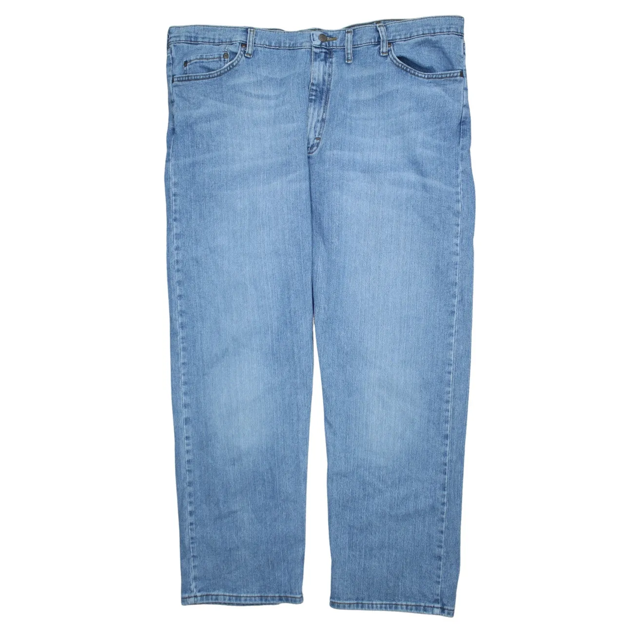 Wrangler 90's Lightwash Straight Leg Baggy Jeans / Pants 44 Blue sold by Vintage Club product image thumbnail 2