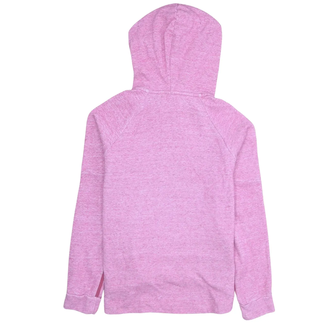 Adidas 90's Drawstring Pockets Pullover Hoodie Medium Pink sold by Vintage Club product image thumbnail 2