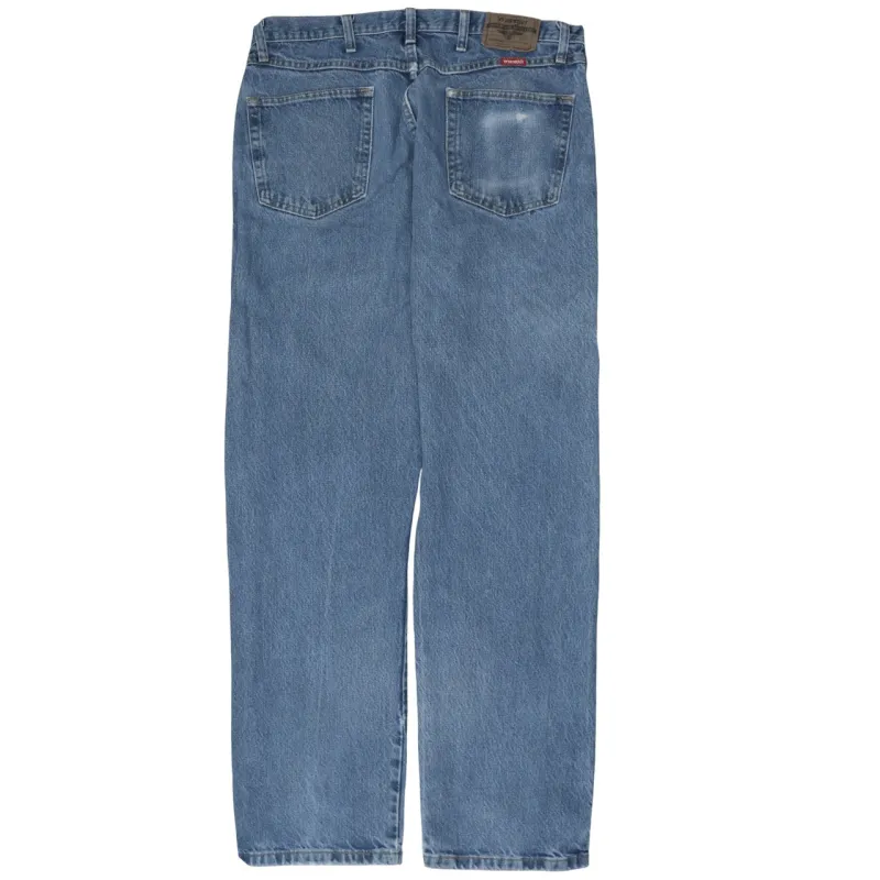 Wrangler 90's Regular Fit Straight Leg Baggy Jeans / Pants 36 Blue sold by Vintage Club