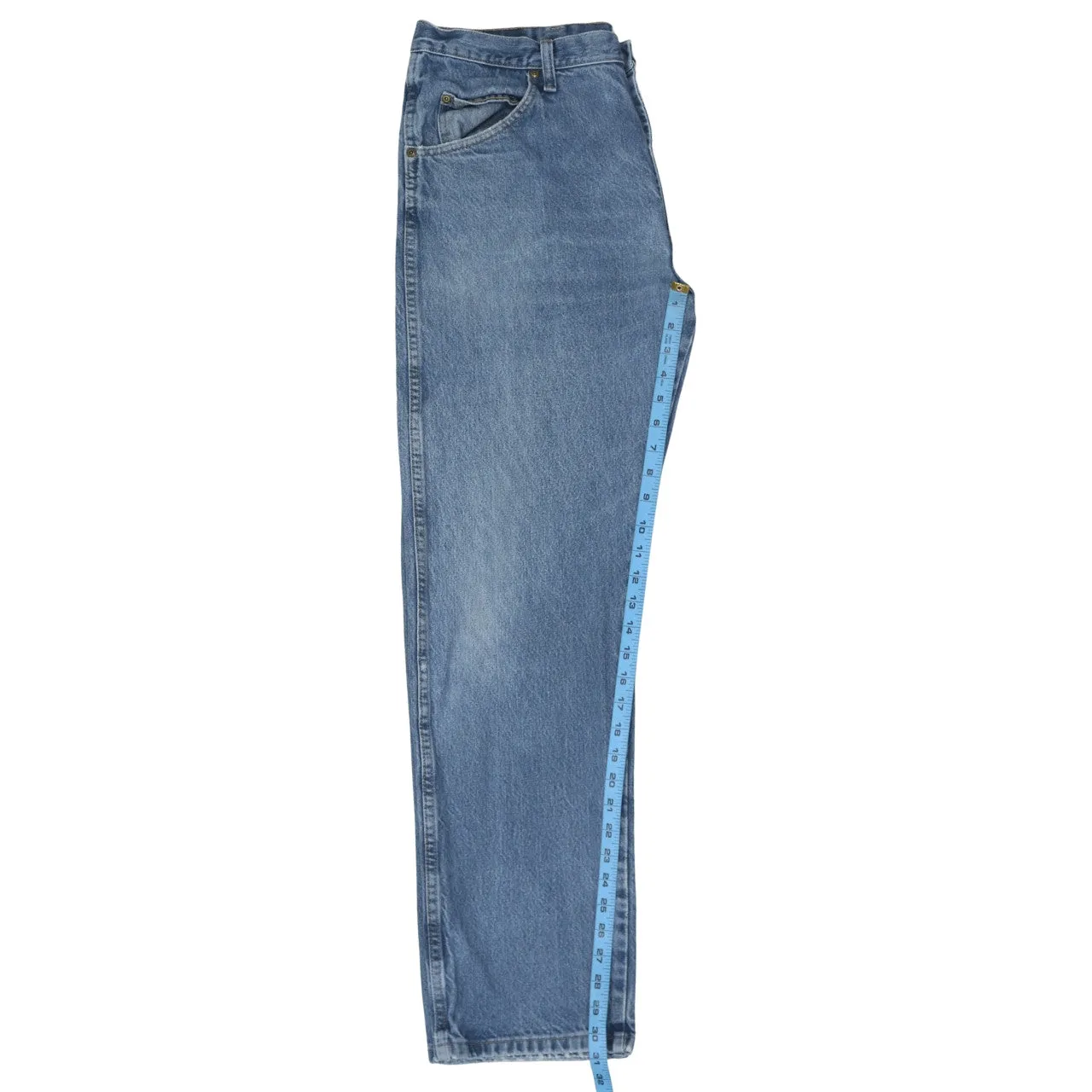 Wrangler 90's Regular Fit Straight Leg Baggy Jeans / Pants 36 Blue sold by Vintage Club product image thumbnail 5