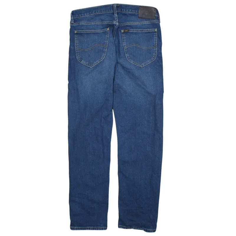 Lee 90's Lightwash Straight Leg Baggy Jeans / Pants 31 Blue sold by Vintage Club