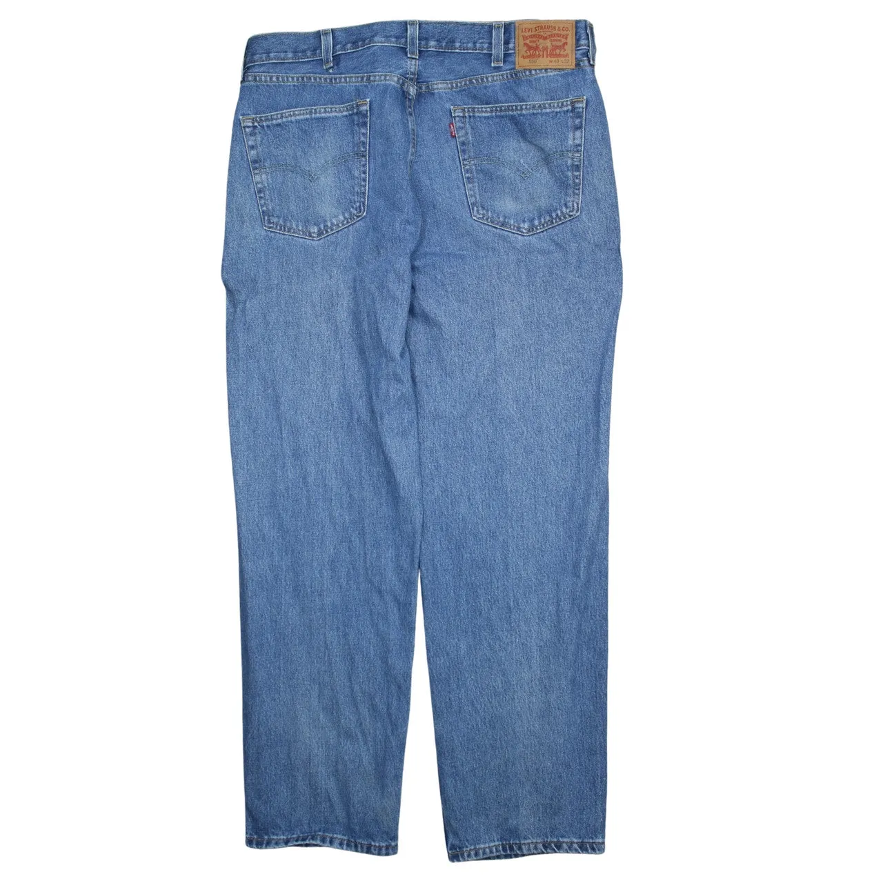 Levi Strauss &Co 90's 550 Straight Leg Baggy Jeans / Pants 40 Blue sold by Vintage Club