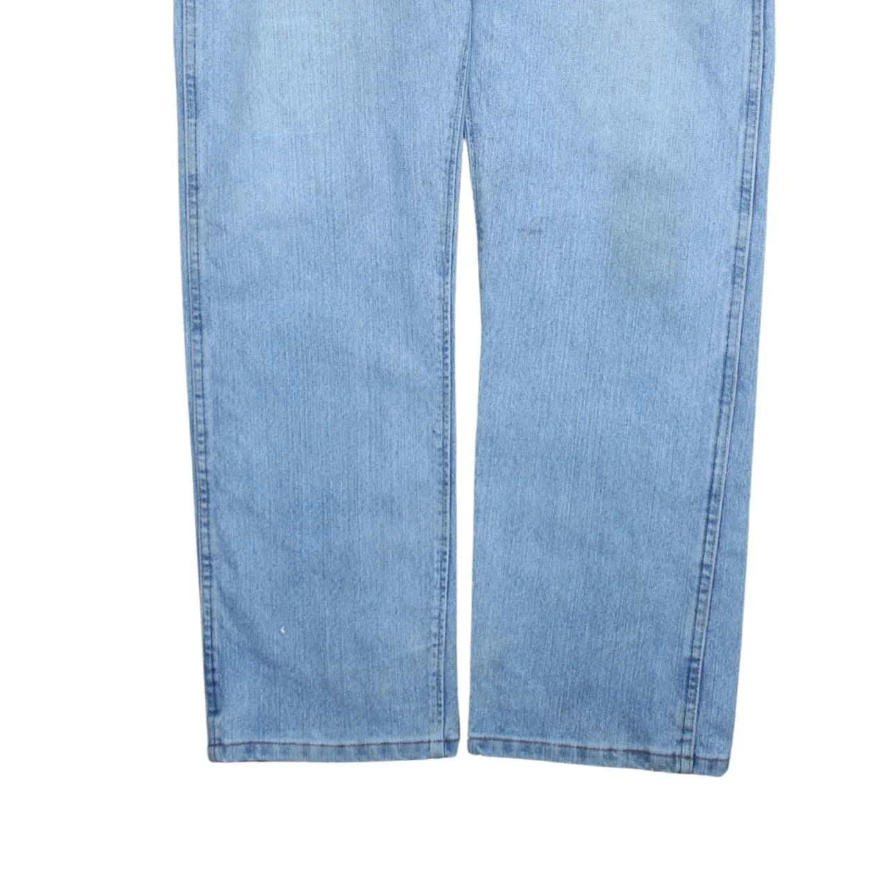 Wrangler 90's Lightwash Straight Leg Baggy Jeans / Pants 36 Blue sold by Vintage Club product image thumbnail 4