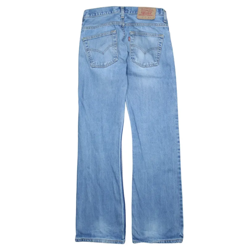 Levi Strauss &Co 90's 507 Straight Leg Baggy Jeans / Pants 29 Blue sold by Vintage Club
