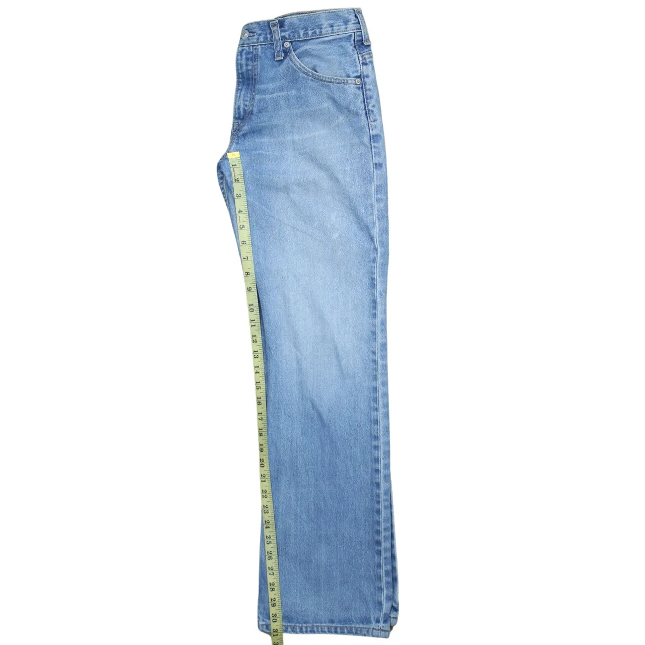 Levi Strauss &Co 90's 507 Straight Leg Baggy Jeans / Pants 29 Blue sold by Vintage Club product image thumbnail 5