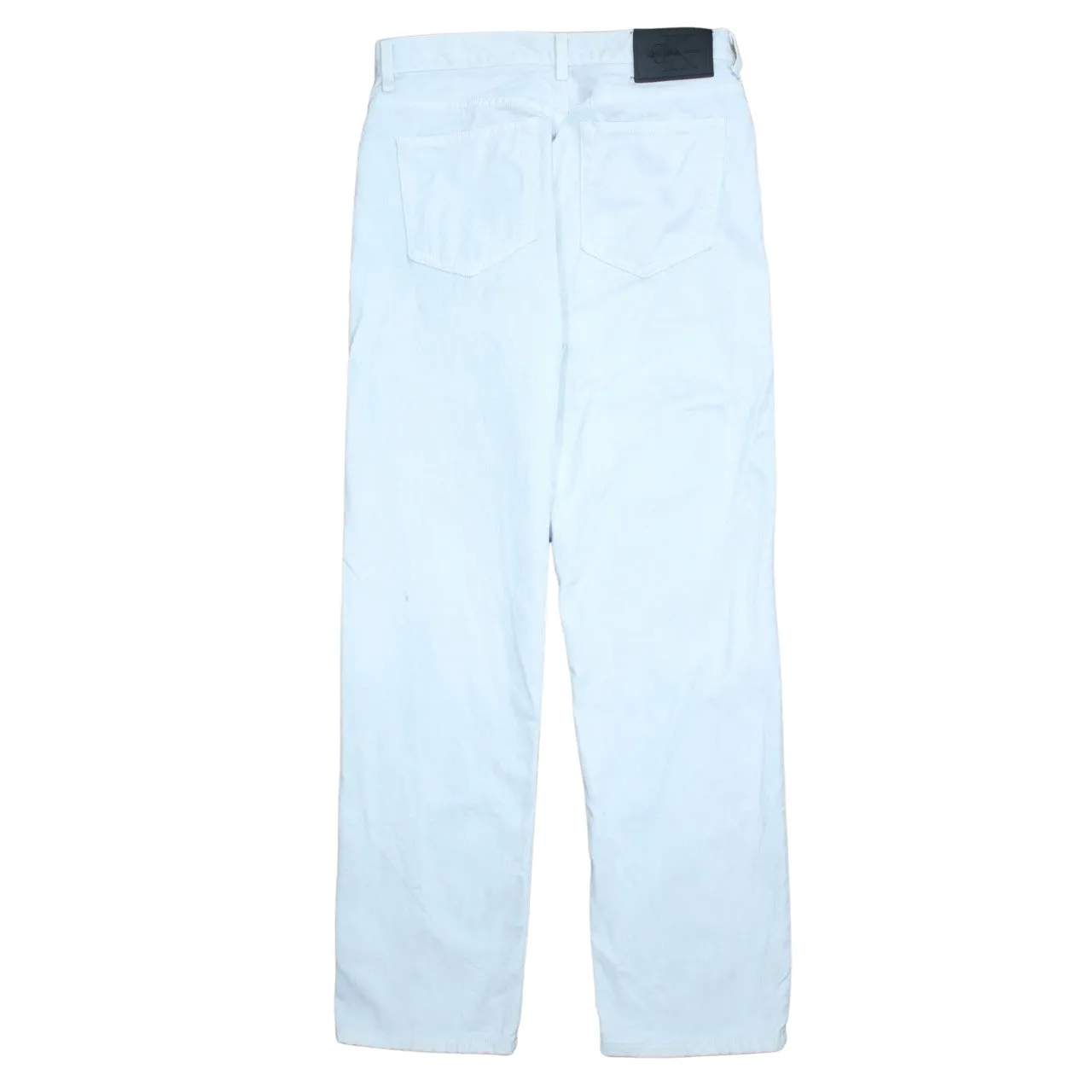 Calvin Klein 90's Lightweight Straight Leg Baggy Trousers / Pants 30 White sold by Vintage Club