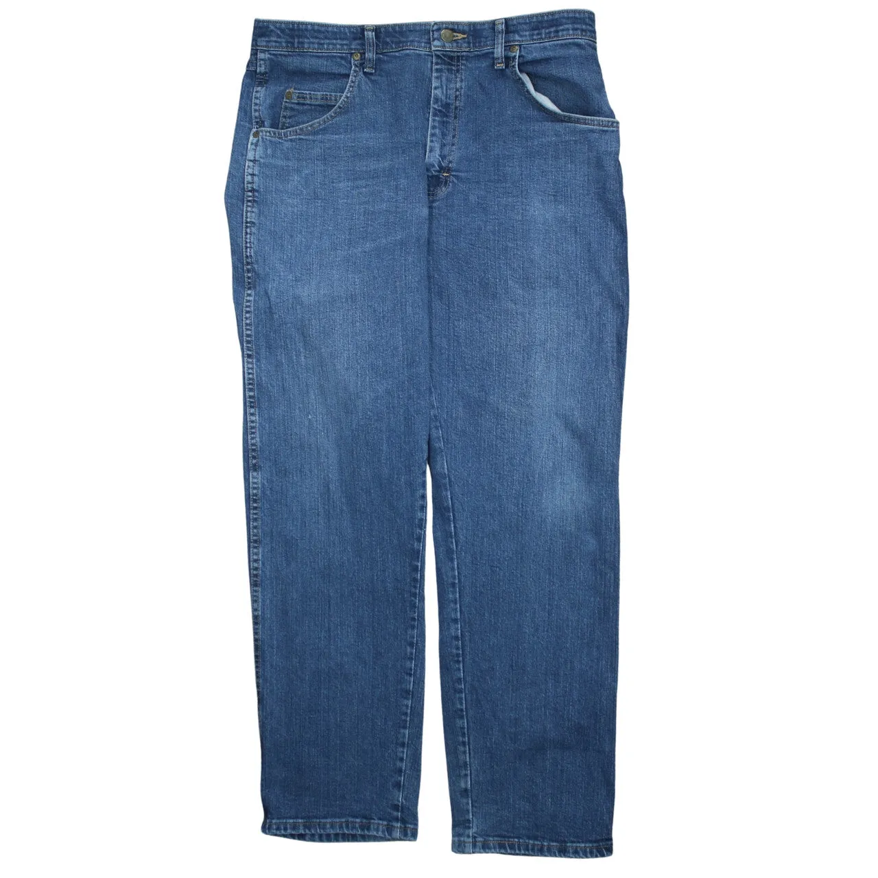 Wrangler 90's Lightwash Straight Leg Baggy Jeans / Pants 36 Blue sold by Vintage Club product image thumbnail 2