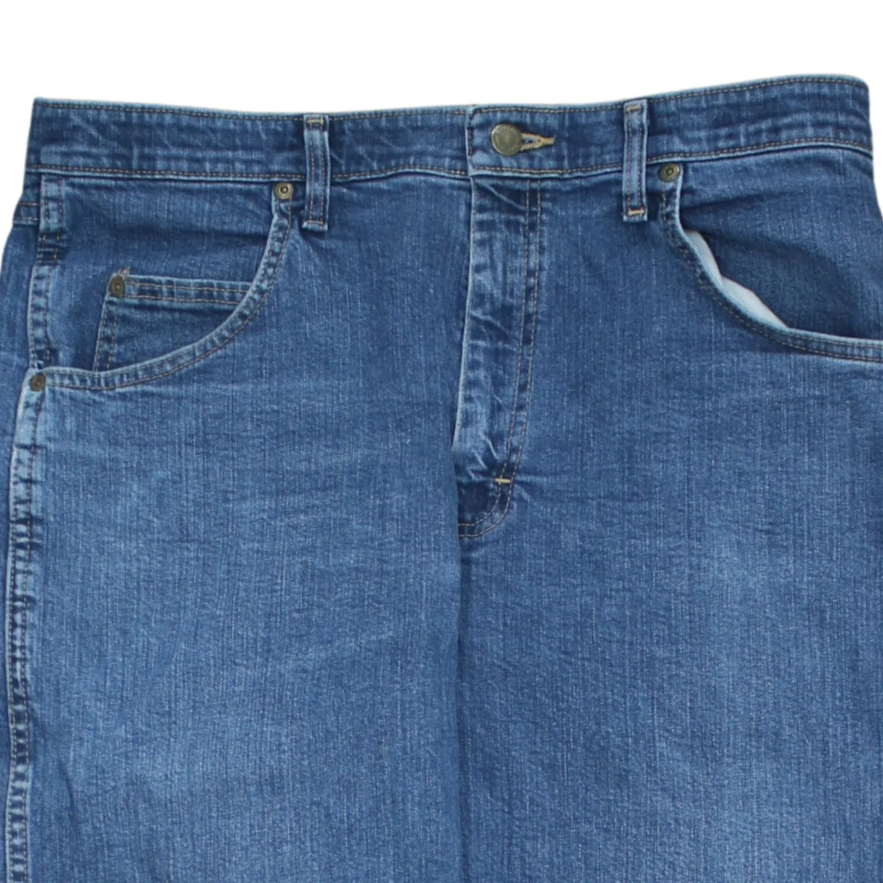 Wrangler 90's Lightwash Straight Leg Baggy Jeans / Pants 36 Blue sold by Vintage Club product image thumbnail 3
