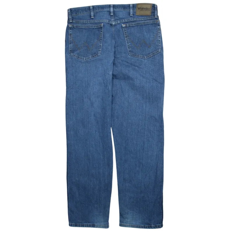 Wrangler 90's Lightwash Straight Leg Baggy Jeans / Pants 36 Blue sold by Vintage Club